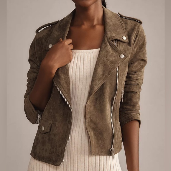 Anthropologie Jackets & Blazers - BLANKNYC Take a Hike Faux Suede Jacket